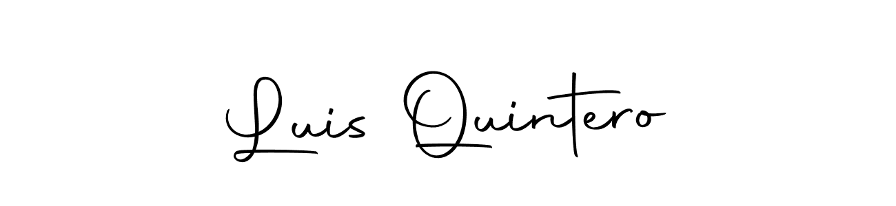 Use a signature maker to create a handwritten signature online. With this signature software, you can design (Autography-DOLnW) your own signature for name Luis Quintero. Luis Quintero signature style 10 images and pictures png