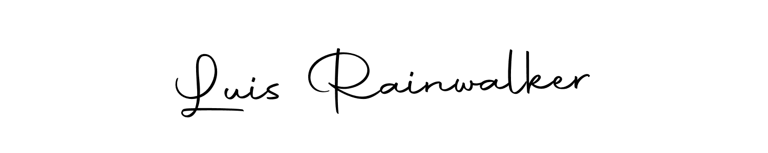 Make a beautiful signature design for name Luis Rainwalker. Use this online signature maker to create a handwritten signature for free. Luis Rainwalker signature style 10 images and pictures png