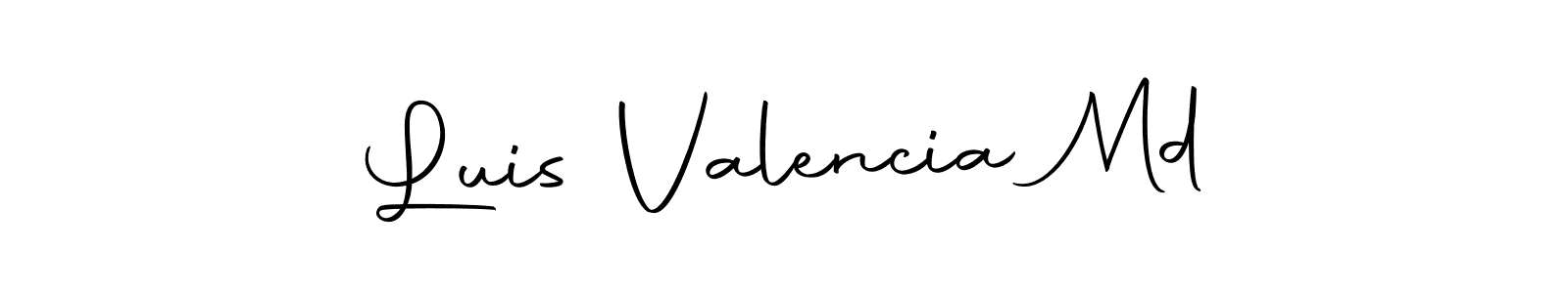 Use a signature maker to create a handwritten signature online. With this signature software, you can design (Autography-DOLnW) your own signature for name Luis Valencia Md. Luis Valencia Md signature style 10 images and pictures png