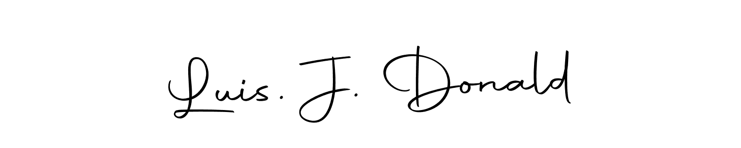 Check out images of Autograph of Luis. J. Donald name. Actor Luis. J. Donald Signature Style. Autography-DOLnW is a professional sign style online. Luis. J. Donald signature style 10 images and pictures png