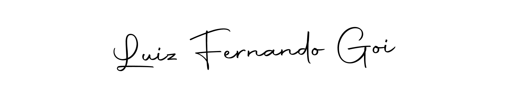 Make a beautiful signature design for name Luiz Fernando Goi. With this signature (Autography-DOLnW) style, you can create a handwritten signature for free. Luiz Fernando Goi signature style 10 images and pictures png