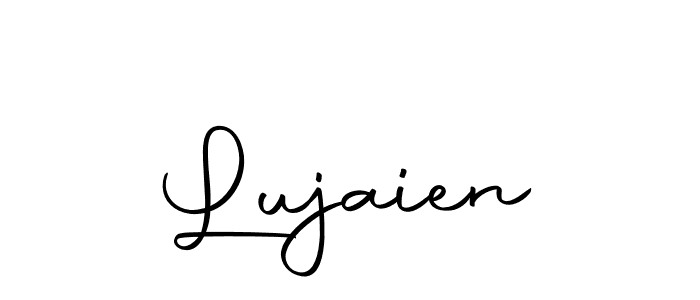 Autography-DOLnW is a professional signature style that is perfect for those who want to add a touch of class to their signature. It is also a great choice for those who want to make their signature more unique. Get Lujaien name to fancy signature for free. Lujaien signature style 10 images and pictures png