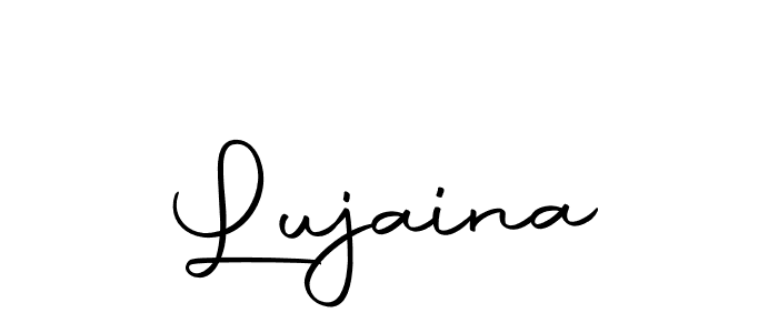 How to make Lujaina signature? Autography-DOLnW is a professional autograph style. Create handwritten signature for Lujaina name. Lujaina signature style 10 images and pictures png