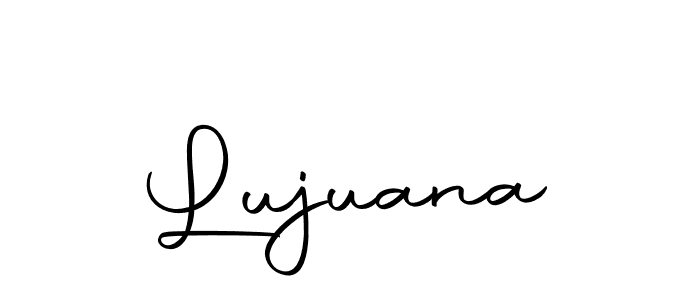 Similarly Autography-DOLnW is the best handwritten signature design. Signature creator online .You can use it as an online autograph creator for name Lujuana. Lujuana signature style 10 images and pictures png