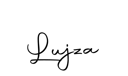 if you are searching for the best signature style for your name Lujza. so please give up your signature search. here we have designed multiple signature styles  using Autography-DOLnW. Lujza signature style 10 images and pictures png