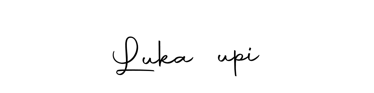 Create a beautiful signature design for name Luka Ćupić. With this signature (Autography-DOLnW) fonts, you can make a handwritten signature for free. Luka Ćupić signature style 10 images and pictures png