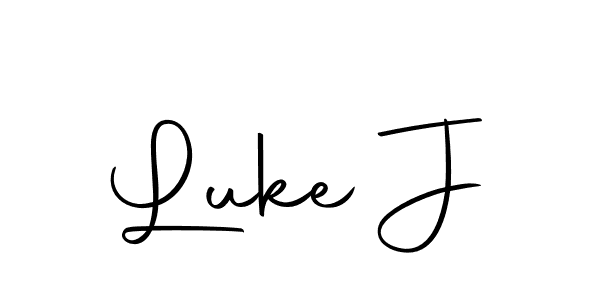 How to make Luke J signature? Autography-DOLnW is a professional autograph style. Create handwritten signature for Luke J name. Luke J signature style 10 images and pictures png