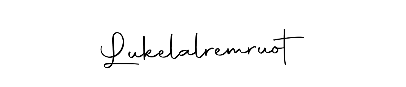 Autography-DOLnW is a professional signature style that is perfect for those who want to add a touch of class to their signature. It is also a great choice for those who want to make their signature more unique. Get Lukelalremruot name to fancy signature for free. Lukelalremruot signature style 10 images and pictures png