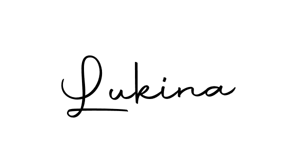 Here are the top 10 professional signature styles for the name Lukina. These are the best autograph styles you can use for your name. Lukina signature style 10 images and pictures png