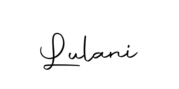 Make a beautiful signature design for name Lulani. With this signature (Autography-DOLnW) style, you can create a handwritten signature for free. Lulani signature style 10 images and pictures png