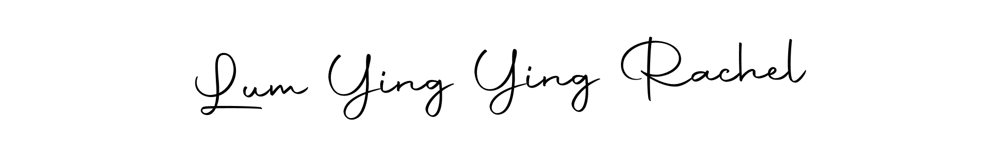 Make a beautiful signature design for name Lum Ying Ying Rachel. With this signature (Autography-DOLnW) style, you can create a handwritten signature for free. Lum Ying Ying Rachel signature style 10 images and pictures png