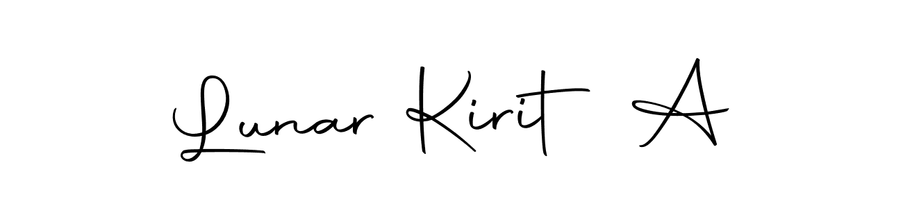 Also You can easily find your signature by using the search form. We will create Lunar Kirit A name handwritten signature images for you free of cost using Autography-DOLnW sign style. Lunar Kirit A signature style 10 images and pictures png