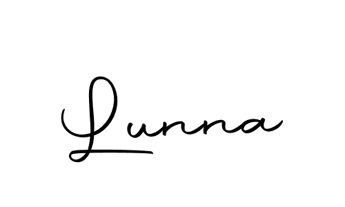 Check out images of Autograph of Lunna name. Actor Lunna Signature Style. Autography-DOLnW is a professional sign style online. Lunna signature style 10 images and pictures png