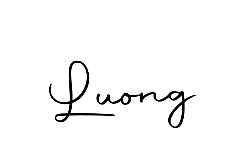 Design your own signature with our free online signature maker. With this signature software, you can create a handwritten (Autography-DOLnW) signature for name Luong. Luong signature style 10 images and pictures png