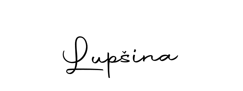 How to make Lupšina name signature. Use Autography-DOLnW style for creating short signs online. This is the latest handwritten sign. Lupšina signature style 10 images and pictures png