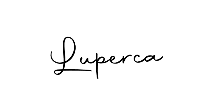 You should practise on your own different ways (Autography-DOLnW) to write your name (Luperca) in signature. don't let someone else do it for you. Luperca signature style 10 images and pictures png