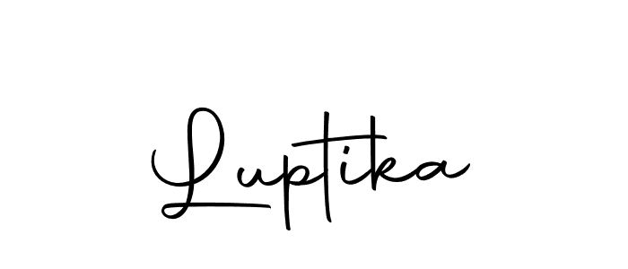 Make a beautiful signature design for name Luptika. Use this online signature maker to create a handwritten signature for free. Luptika signature style 10 images and pictures png