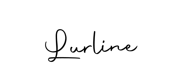 How to make Lurline name signature. Use Autography-DOLnW style for creating short signs online. This is the latest handwritten sign. Lurline signature style 10 images and pictures png
