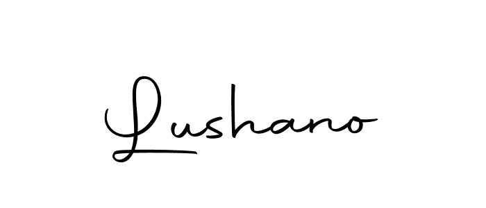 Similarly Autography-DOLnW is the best handwritten signature design. Signature creator online .You can use it as an online autograph creator for name Lushano. Lushano signature style 10 images and pictures png