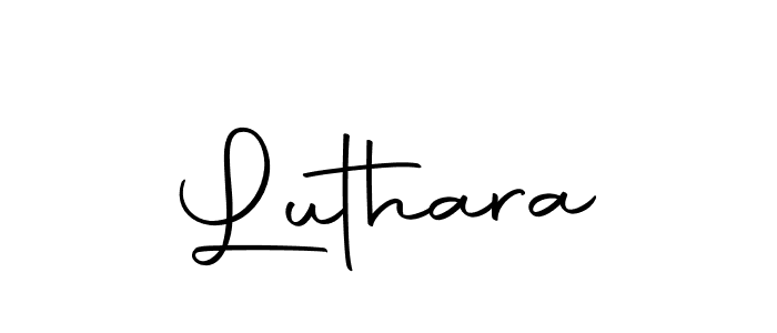 Also we have Luthara name is the best signature style. Create professional handwritten signature collection using Autography-DOLnW autograph style. Luthara signature style 10 images and pictures png