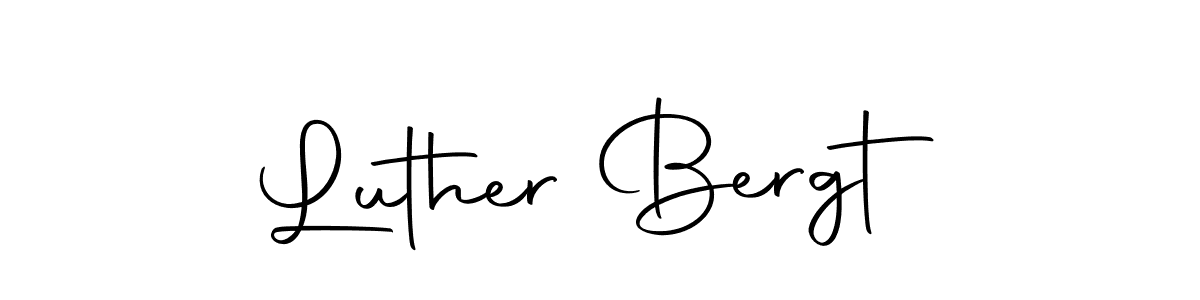 Also we have Luther Bergt name is the best signature style. Create professional handwritten signature collection using Autography-DOLnW autograph style. Luther Bergt signature style 10 images and pictures png