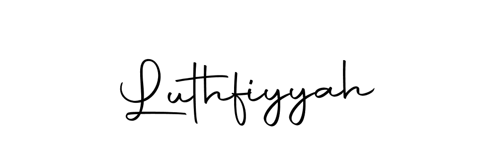 Best and Professional Signature Style for Luthfiyyah. Autography-DOLnW Best Signature Style Collection. Luthfiyyah signature style 10 images and pictures png