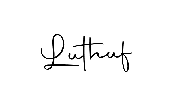 The best way (Autography-DOLnW) to make a short signature is to pick only two or three words in your name. The name Luthuf include a total of six letters. For converting this name. Luthuf signature style 10 images and pictures png