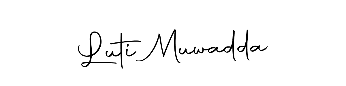 Once you've used our free online signature maker to create your best signature Autography-DOLnW style, it's time to enjoy all of the benefits that Luti Muwadda name signing documents. Luti Muwadda signature style 10 images and pictures png