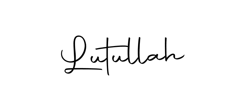 It looks lik you need a new signature style for name Lutullah. Design unique handwritten (Autography-DOLnW) signature with our free signature maker in just a few clicks. Lutullah signature style 10 images and pictures png