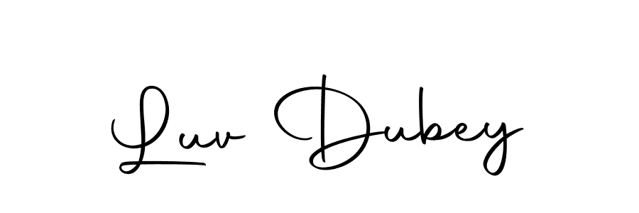 Also we have Luv Dubey name is the best signature style. Create professional handwritten signature collection using Autography-DOLnW autograph style. Luv Dubey signature style 10 images and pictures png