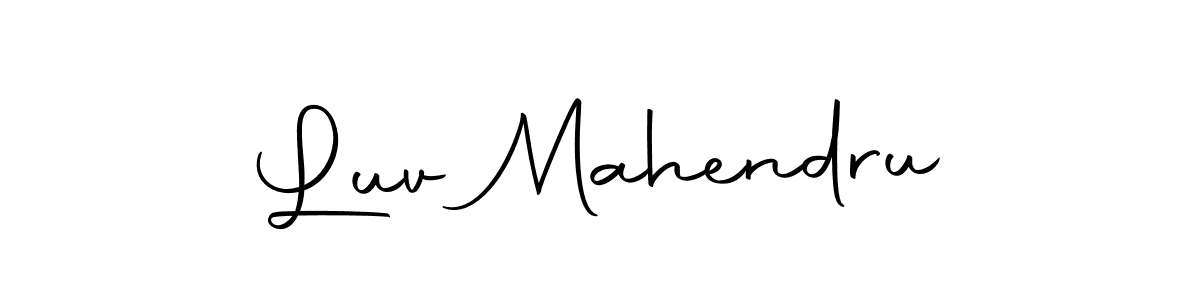 The best way (Autography-DOLnW) to make a short signature is to pick only two or three words in your name. The name Luv Mahendru include a total of six letters. For converting this name. Luv Mahendru signature style 10 images and pictures png