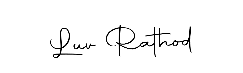 if you are searching for the best signature style for your name Luv Rathod. so please give up your signature search. here we have designed multiple signature styles  using Autography-DOLnW. Luv Rathod signature style 10 images and pictures png