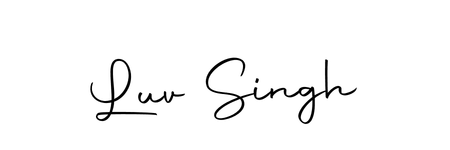Once you've used our free online signature maker to create your best signature Autography-DOLnW style, it's time to enjoy all of the benefits that Luv Singh name signing documents. Luv Singh signature style 10 images and pictures png