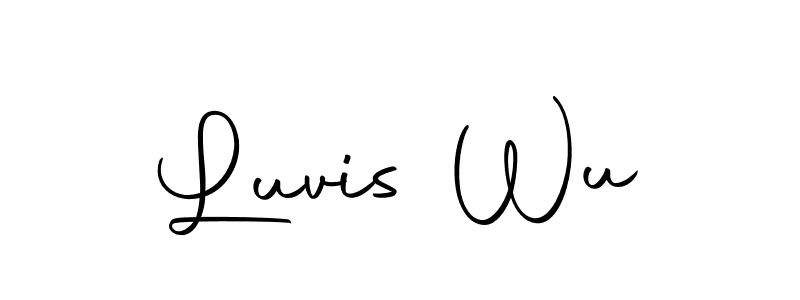 Also we have Luvis Wu name is the best signature style. Create professional handwritten signature collection using Autography-DOLnW autograph style. Luvis Wu signature style 10 images and pictures png