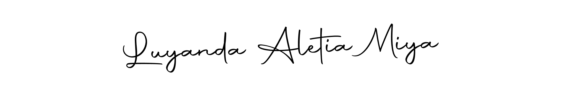 Check out images of Autograph of Luyanda Aletia Miya name. Actor Luyanda Aletia Miya Signature Style. Autography-DOLnW is a professional sign style online. Luyanda Aletia Miya signature style 10 images and pictures png