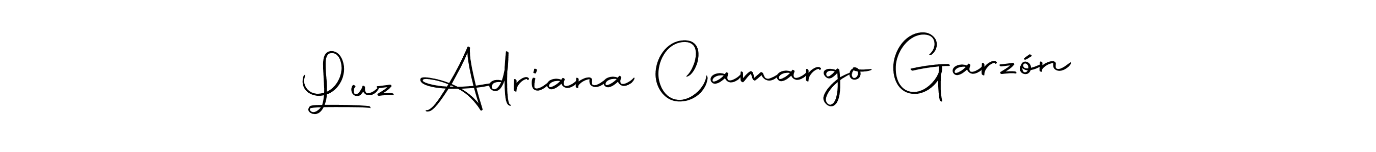 Autography-DOLnW is a professional signature style that is perfect for those who want to add a touch of class to their signature. It is also a great choice for those who want to make their signature more unique. Get Luz Adriana Camargo Garzón name to fancy signature for free. Luz Adriana Camargo Garzón signature style 10 images and pictures png