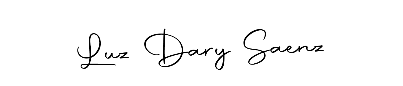 It looks lik you need a new signature style for name Luz Dary Saenz. Design unique handwritten (Autography-DOLnW) signature with our free signature maker in just a few clicks. Luz Dary Saenz signature style 10 images and pictures png