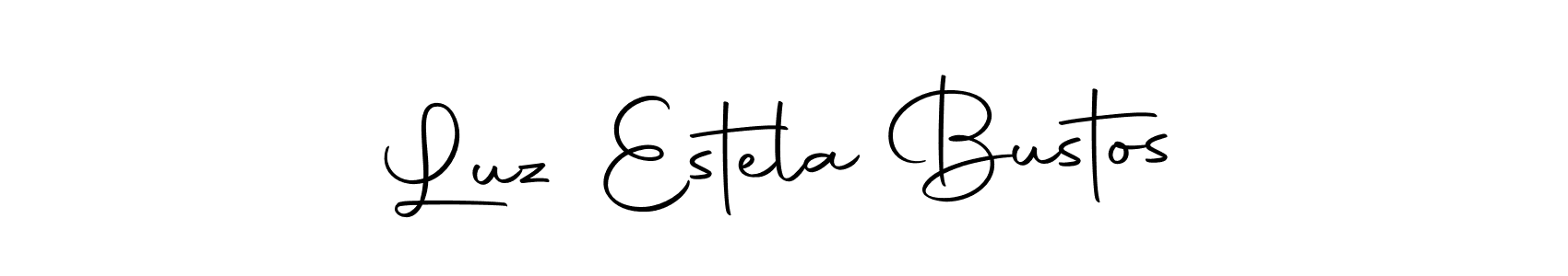 if you are searching for the best signature style for your name Luz Estela Bustos. so please give up your signature search. here we have designed multiple signature styles  using Autography-DOLnW. Luz Estela Bustos signature style 10 images and pictures png