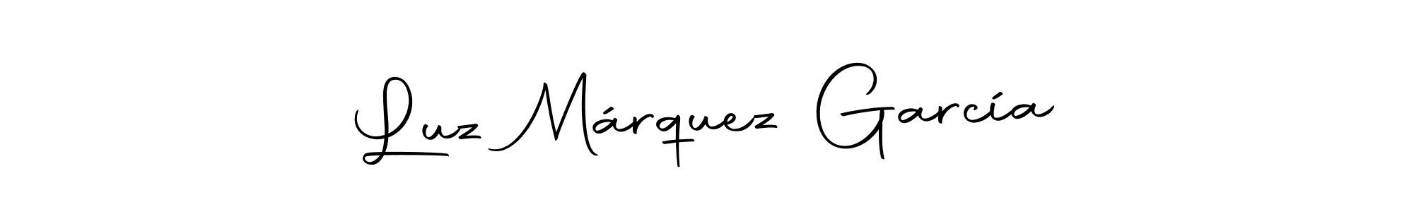 Autography-DOLnW is a professional signature style that is perfect for those who want to add a touch of class to their signature. It is also a great choice for those who want to make their signature more unique. Get Luz Márquez García name to fancy signature for free. Luz Márquez García signature style 10 images and pictures png