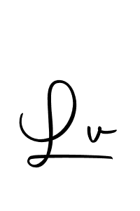 You should practise on your own different ways (Autography-DOLnW) to write your name (Lv) in signature. don't let someone else do it for you. Lv signature style 10 images and pictures png