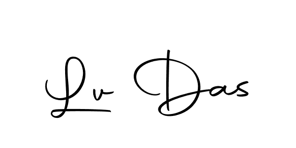 You should practise on your own different ways (Autography-DOLnW) to write your name (Lv Das) in signature. don't let someone else do it for you. Lv Das signature style 10 images and pictures png