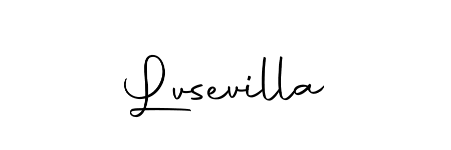 How to make Lvsevilla signature? Autography-DOLnW is a professional autograph style. Create handwritten signature for Lvsevilla name. Lvsevilla signature style 10 images and pictures png