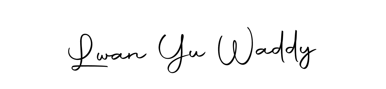 Also You can easily find your signature by using the search form. We will create Lwan Yu Waddy name handwritten signature images for you free of cost using Autography-DOLnW sign style. Lwan Yu Waddy signature style 10 images and pictures png