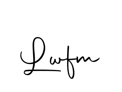 Similarly Autography-DOLnW is the best handwritten signature design. Signature creator online .You can use it as an online autograph creator for name Lwfm. Lwfm signature style 10 images and pictures png