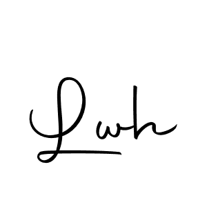 Make a beautiful signature design for name Lwh. Use this online signature maker to create a handwritten signature for free. Lwh signature style 10 images and pictures png