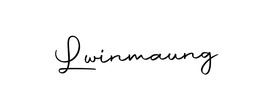 Create a beautiful signature design for name Lwinmaung. With this signature (Autography-DOLnW) fonts, you can make a handwritten signature for free. Lwinmaung signature style 10 images and pictures png