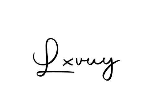 You should practise on your own different ways (Autography-DOLnW) to write your name (Lxvuy) in signature. don't let someone else do it for you. Lxvuy signature style 10 images and pictures png