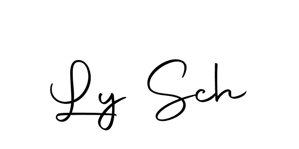 Make a short Ly Sch signature style. Manage your documents anywhere anytime using Autography-DOLnW. Create and add eSignatures, submit forms, share and send files easily. Ly Sch signature style 10 images and pictures png