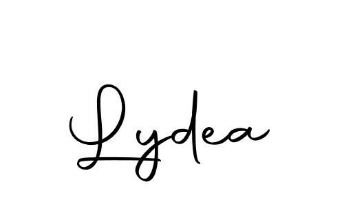 Design your own signature with our free online signature maker. With this signature software, you can create a handwritten (Autography-DOLnW) signature for name Lydea. Lydea signature style 10 images and pictures png