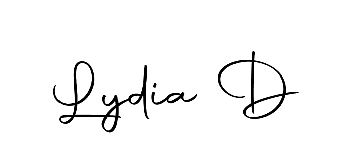 You can use this online signature creator to create a handwritten signature for the name Lydia D. This is the best online autograph maker. Lydia D signature style 10 images and pictures png
